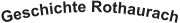 Geschichte Rothaurach